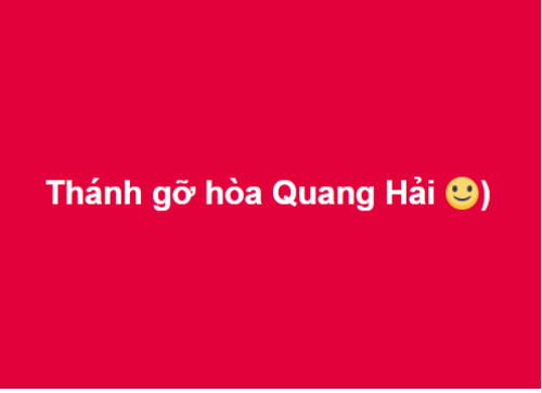 Tên Quang Hải U23 Việt Nam ngập tràn cộng đồng mạng sau bàn gỡ hòa ảnh 3